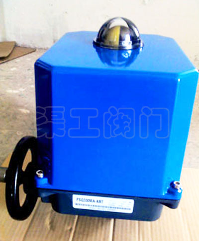 PSQ角行程電子式電動(dòng)執行器實(shí)物圖
